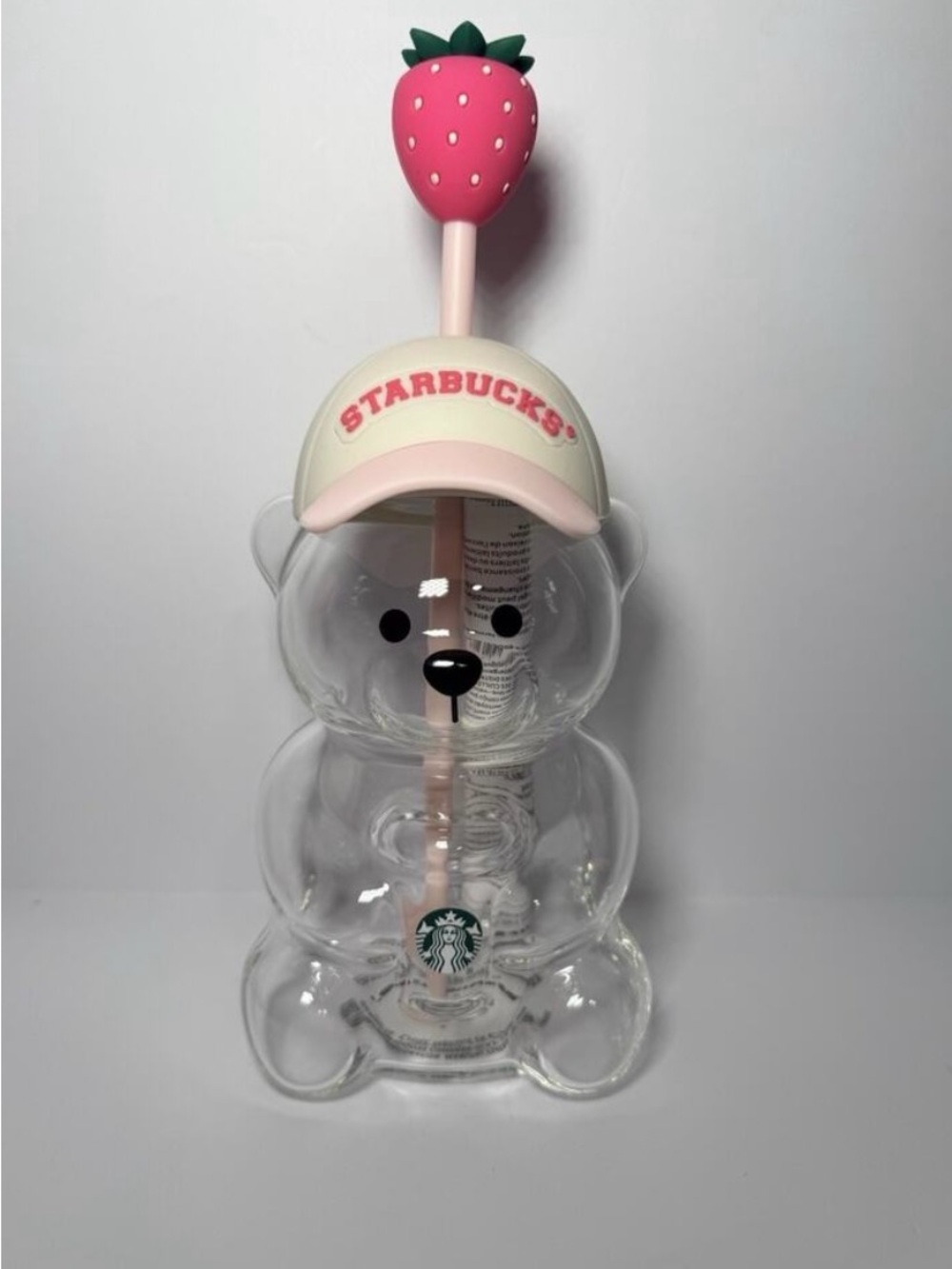 LAST CUP 🍓🐻 Starbucks Pink Bearista Cup